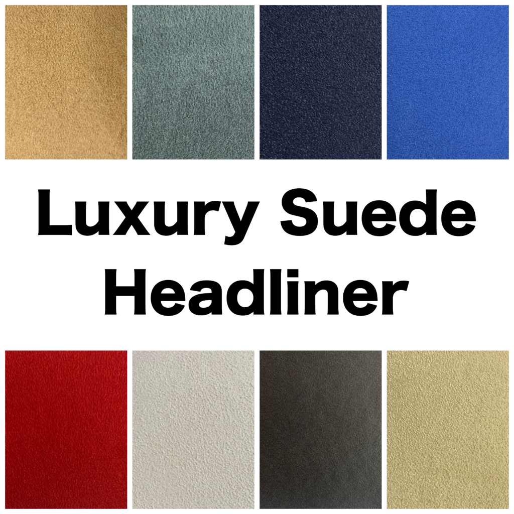 Luxury Suede Headliner : Luxury Suede Headliner * Premium Suede * 1/8  Backing
